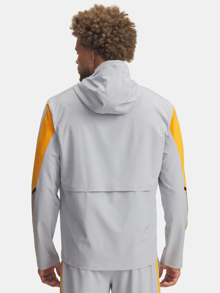 Under Armour Мъжко яке Under Armour UA Velociti Storm Hooded Jkt-GRY