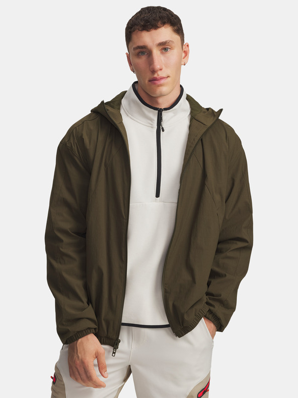 Under Armour Мъжко яке Under Armour UA Unstoppable Txt Woven Jkt-GRN