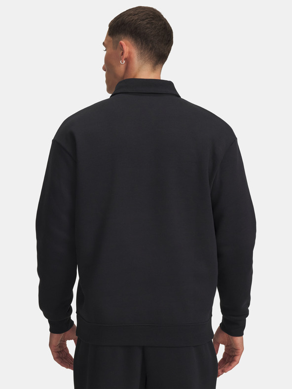 Under Armour Мъжко яке Under Armour UA Icon Flc Collar 1/4 Zip-BLK