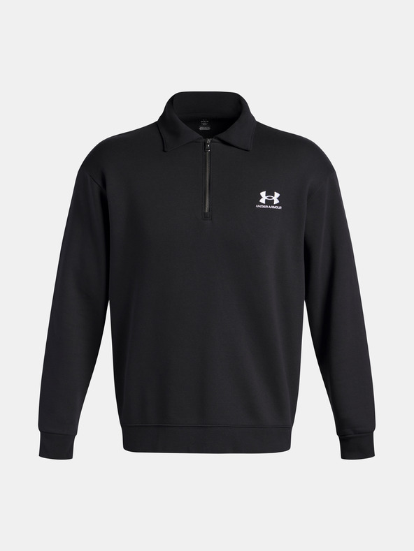 Under Armour Мъжко яке Under Armour UA Icon Flc Collar 1/4 Zip-BLK