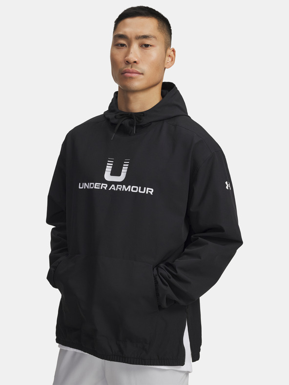 Under Armour Мъжки суитшърт Under Armour UA Unstoppable Wvn Hoodie-BLK