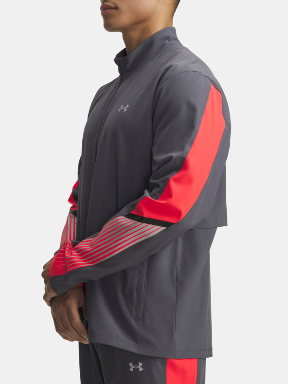 Under Armour Мъжко яке Under Armour UA Velociti Storm Jacket-GRY