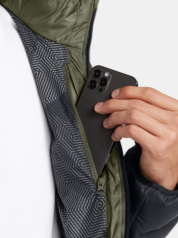 Under Armour Мъжки анцуг Under Armour LEGEND DOWN HOODED JACKET-GRN