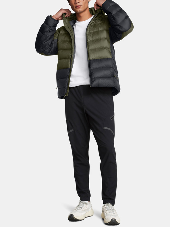 Under Armour Мъжки анцуг Under Armour LEGEND DOWN HOODED JACKET-GRN