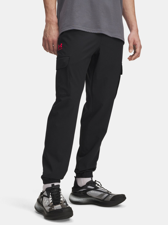 Under Armour Мъжки спортни панталони Under Armour UA Vibe Woven Cargo Pants-BLK