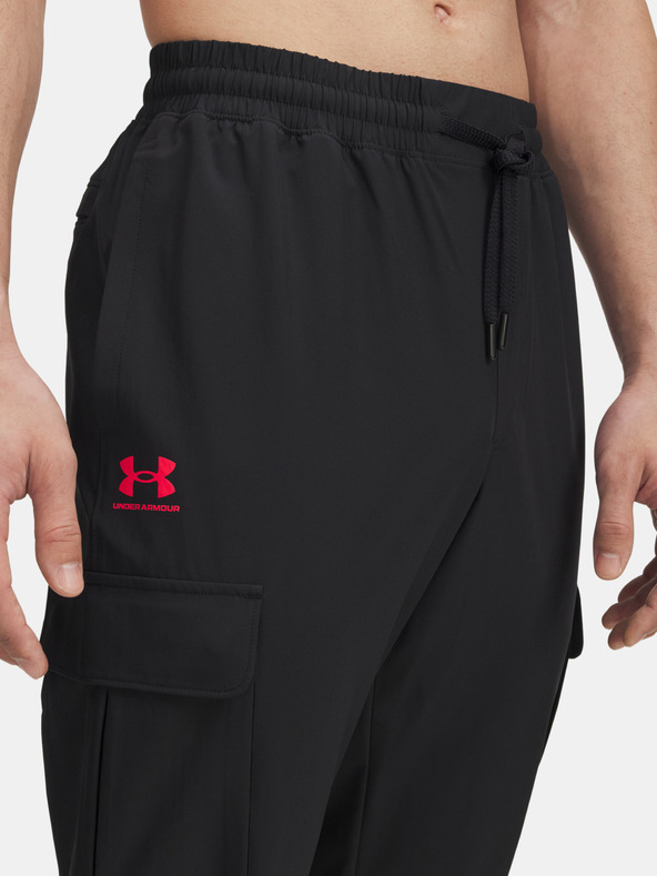 Under Armour Мъжки спортни панталони Under Armour UA Vibe Woven Cargo Pants-BLK