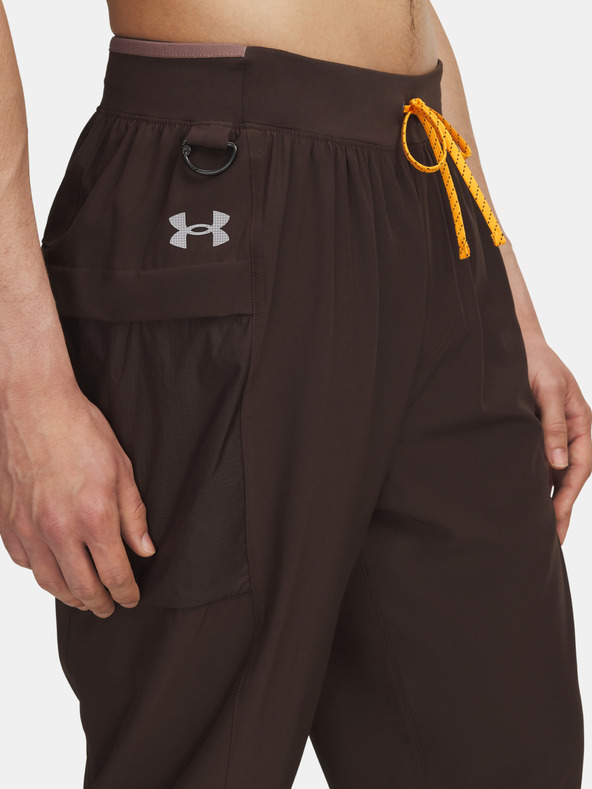 Under Armour Мъжки спортни панталони Under Armour UA TRAIL RUN PANTS-BRN