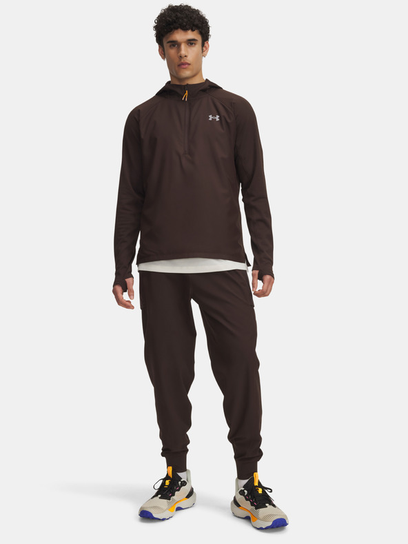 Under Armour Мъжки спортни панталони Under Armour UA TRAIL RUN PANTS-BRN