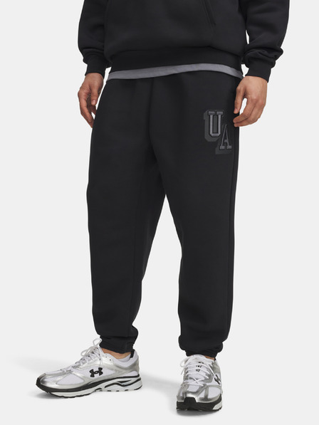 Under Armour Мъжки спортни долнища Under Armour UA Icon Flc Graphic Jgr-BLK