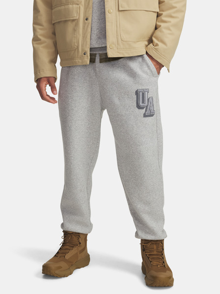 Under Armour Мъжки спортни долнища Under Armour UA Icon Flc Graphic Jgr-GRY