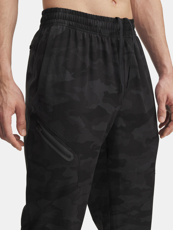 Under Armour Мъжки спортни долнища Under Armour UA Unstoppable Woven Jogger-BLK