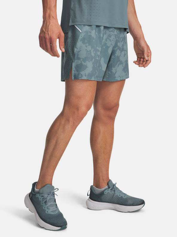 Under Armour Мъжки къси панталони Under Armour Launch Pro 7in Prtd Short-GRN