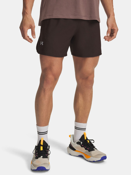 Under Armour Мъжки къси панталони Under Armour UA TRAIL RUN LAUNCH SHORTS-BRN