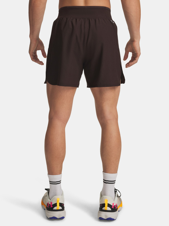 Under Armour Мъжки къси панталони Under Armour UA TRAIL RUN LAUNCH SHORTS-BRN