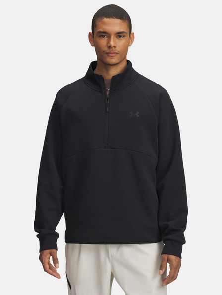 Under Armour Мъжки суитшърт Under Armour UA Unstoppable Flc Half Zip-BLK