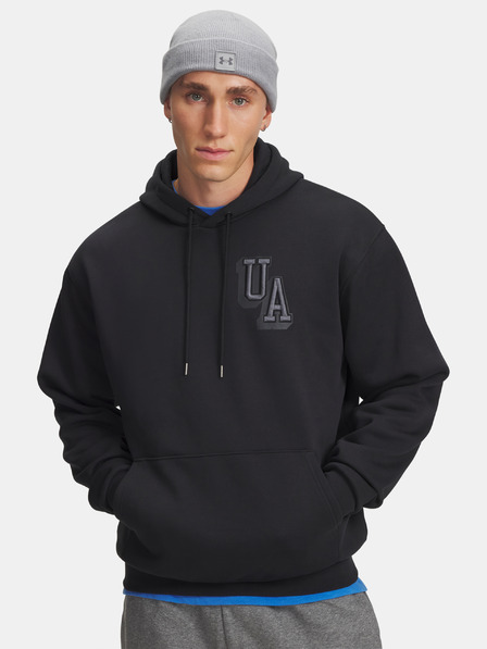 Under Armour Мъжки суитшърт Under Armour UA Icon Flc Graphic Top-BLK