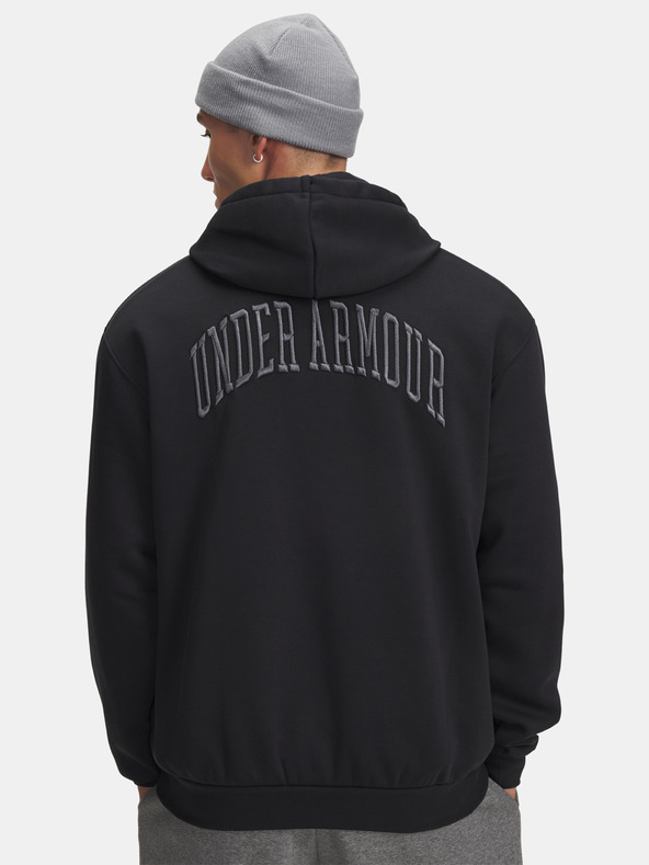 Under Armour Мъжки суитшърт Under Armour UA Icon Flc Graphic Top-BLK