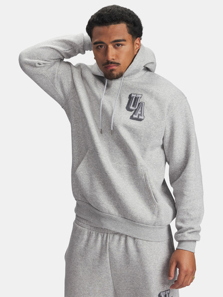 Under Armour Мъжки суитшърт Under Armour UA Icon Flc Graphic Top-GRY
