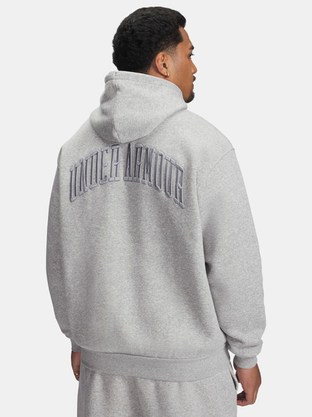 Under Armour Мъжки суитшърт Under Armour UA Icon Flc Graphic Top-GRY