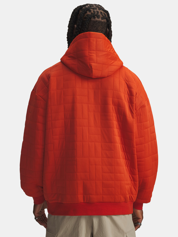 Under Armour Мъжки суитшърт Under Armour UA Unstoppable Flc Txtr Hdy-ORG