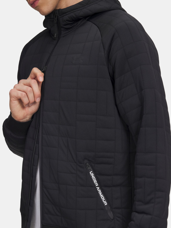 Under Armour Мъжки суитшърт Under Armour UA Unstoppable Flc Txtr FZ-BLK