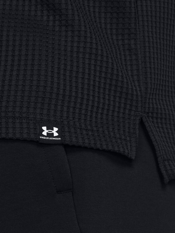 Under Armour Мъжки суитшърт Under Armour UA Rival Waffle Hoodie-BLK