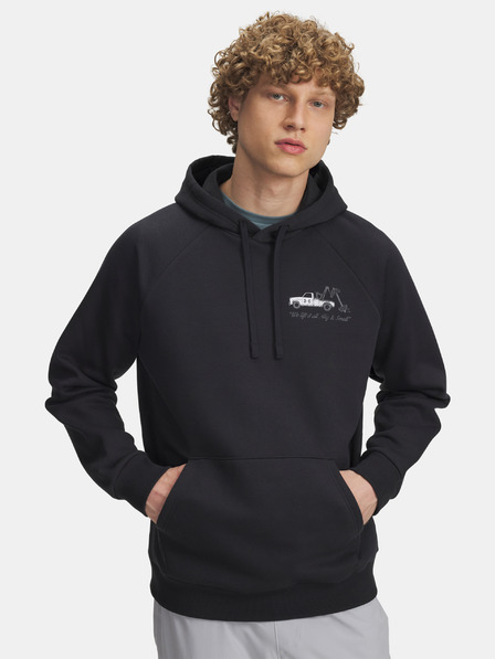 Under Armour Мъжки суитшърт Under Armour UA Rival Fleece HBR Logo HD-BLK