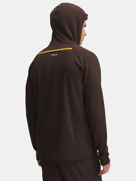Under Armour Мъжки суитшърт Under Armour UA TRAIL RUN HOODIE-BRN