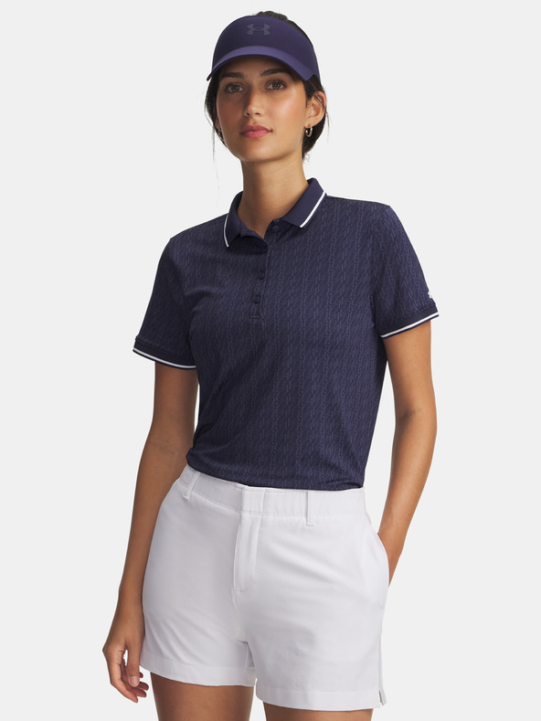 Under Armour Дамска тениска Under Armour UA Playoff Jacquard Polo-BLU