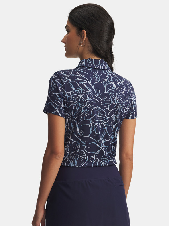 Under Armour Дамска тениска Under Armour UA Playoff 3.0 Printed Polo-BLU