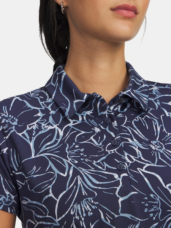 Under Armour Дамска тениска Under Armour UA Playoff 3.0 Printed Polo-BLU