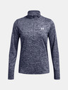 Under Armour Дамска тениска Under Armour Tech 1/2 Zip- Twist-BLU