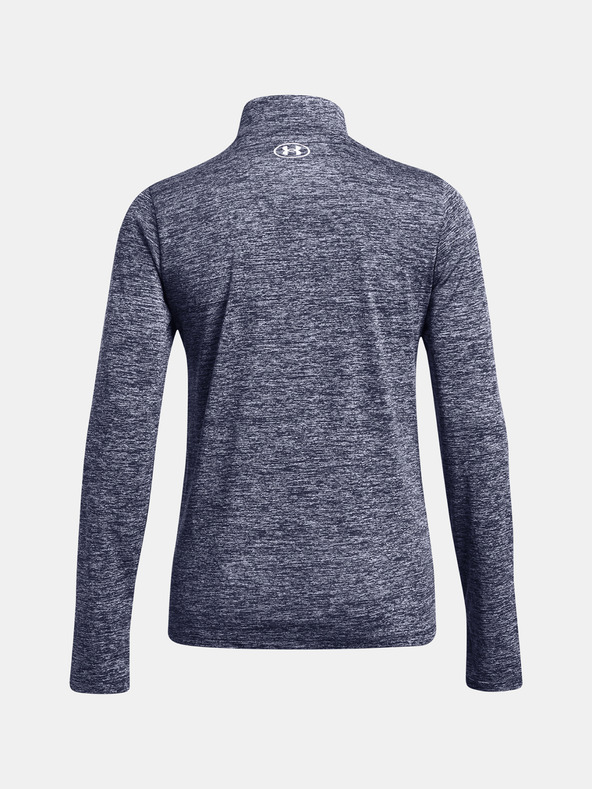 Under Armour Дамска тениска Under Armour Tech 1/2 Zip- Twist-BLU