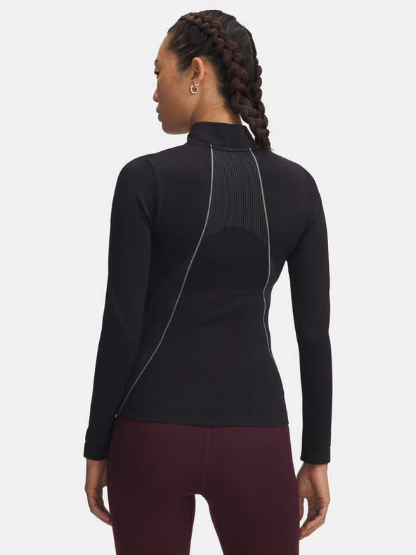 Under Armour Дамска тениска Under Armour UA Vanish Seamless 1/4 Zip-BLK