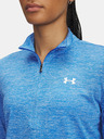Under Armour Дамска тениска Under Armour Tech 1/2 Zip- Twist-BLU