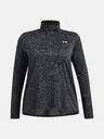 Under Armour Дамска тениска Under Armour Tech 1/2 Zip - Twist&-BLK