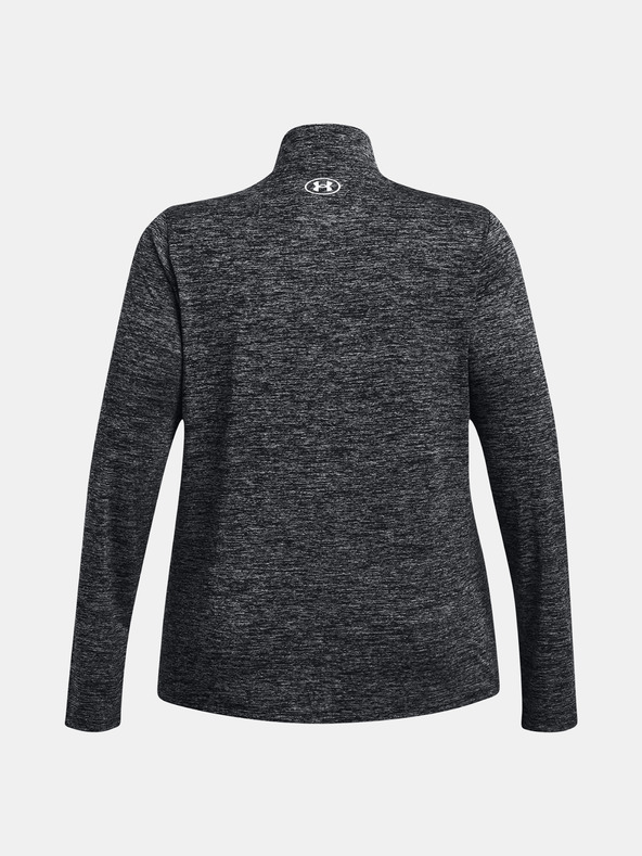 Under Armour Дамска тениска Under Armour Tech 1/2 Zip - Twist&-BLK