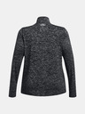 Under Armour Дамска тениска Under Armour Tech 1/2 Zip - Twist&-BLK