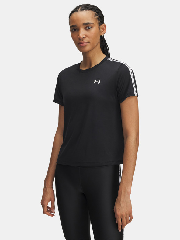 Under Armour Дамска тениска Under Armour UA Tech WM Tape SS-BLK
