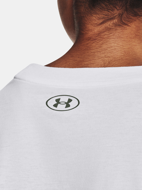 Under Armour Дамска тениска Under Armour UA COLLEGIATE CREST CROP SS