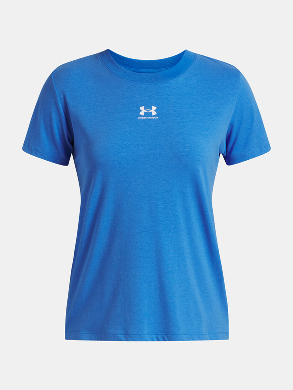 Under Armour Дамска тениска Under Armour UA Rival Core SS-BLU