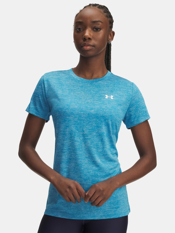 Under Armour Дамска тениска Under Armour Tech SSC- Twist-BLU