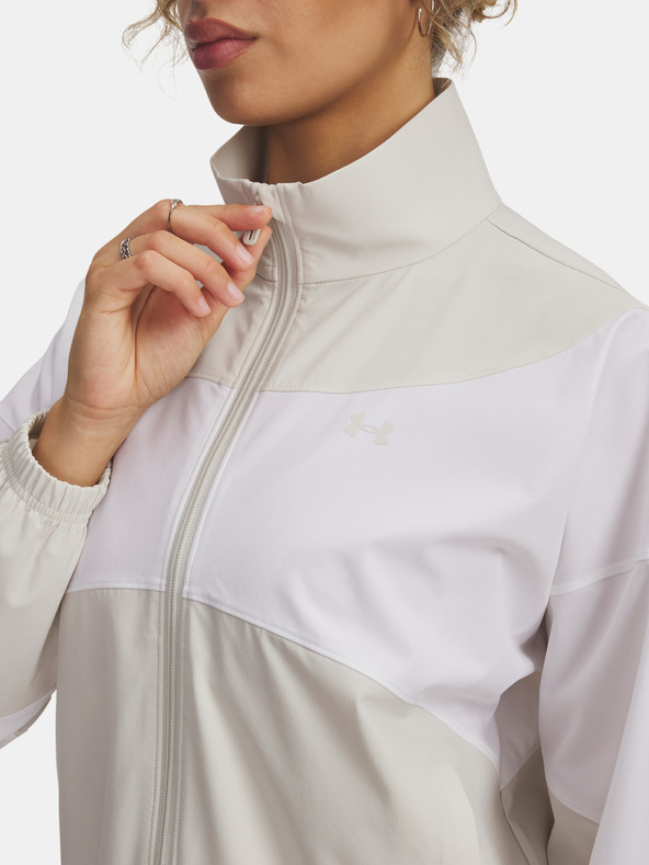 Under Armour Дамско яке Under Armour UA Rival Woven Jacket-WHT