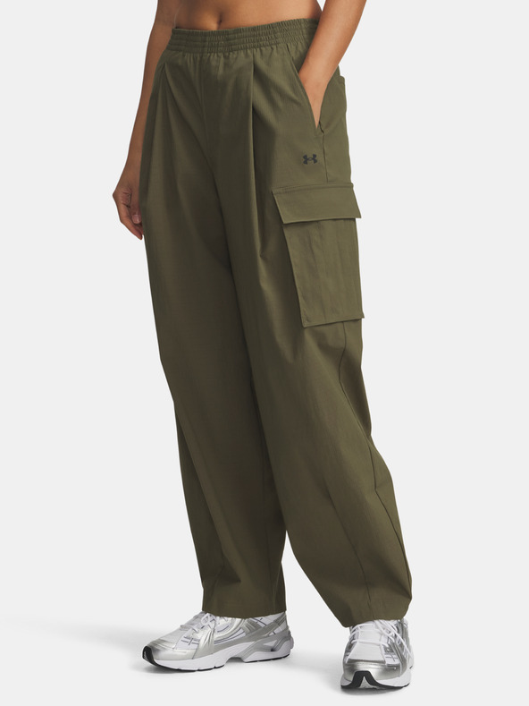 Under Armour Дамски спортни панталони Under Armour UA Unstoppable Rstop Cargo-GRN