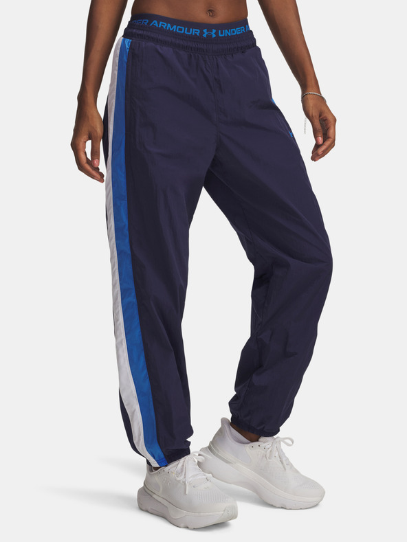 Under Armour Дамски спортни панталони Under Armour UA Icon Crinkle Pant-BLU