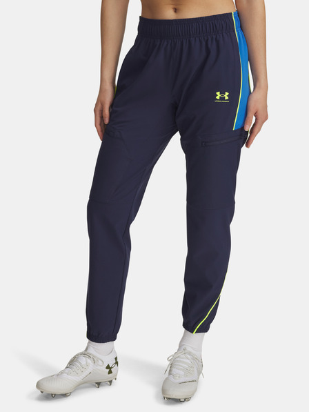 Under Armour Дамски спортни панталони Under Armour UA W Challenger Warmup Pants-BLU