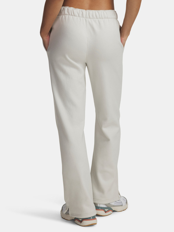 Under Armour Дамски спортни панталони Under Armour UA Icon Vida Flc Pant-WHT