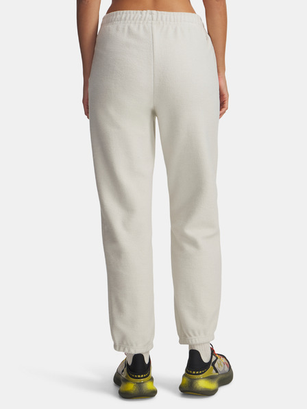 Under Armour Дамски суитшърт долнище Under Armour Icon Terry Varsity Jogger-WHT