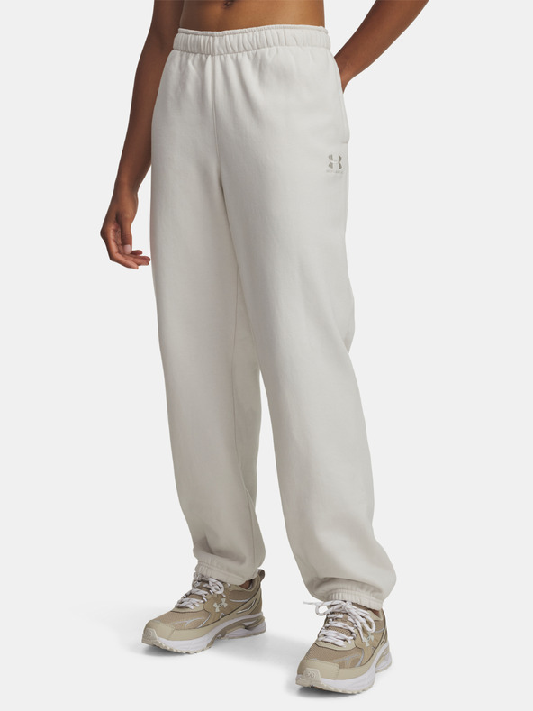 Under Armour Дамски суитшърт долнище Under Armour UA Icon Vida Flc Jogger-WHT