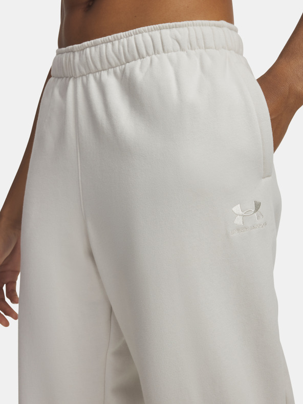 Under Armour Дамски суитшърт долнище Under Armour UA Icon Vida Flc Jogger-WHT